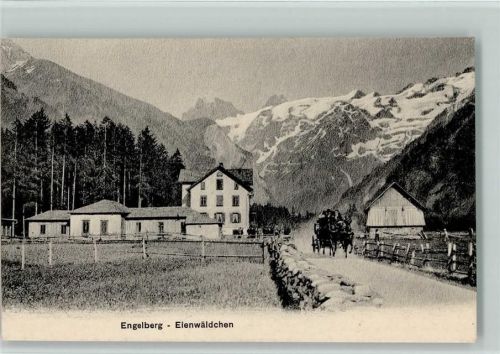 Engelberg Eienwäldchen Pferdekutsche
