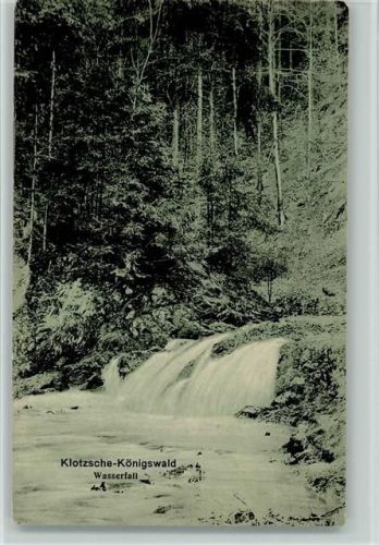 Klotzsche Wasserfall Königswald