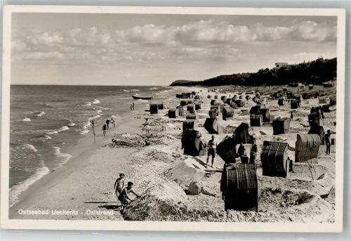 Ückeritz 1942 Schwimmbad Strand