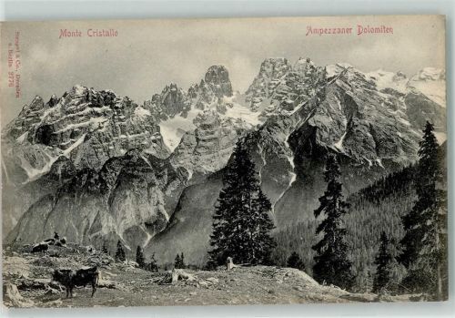 Cortina d'Ampezzo Monte Cristallo Dolomiten