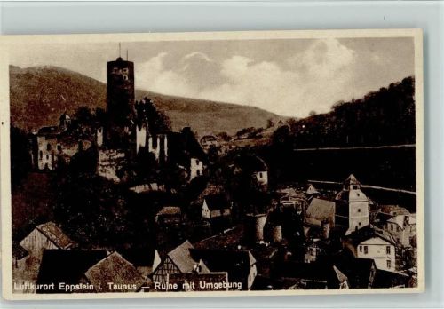 Eppstein Ruine mit Umgebung