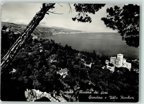 Ventimiglia La Mortola Riviera dei fiori Giaredino e Villa Hanbury