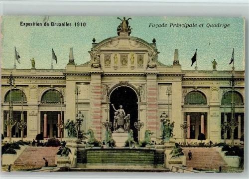 Fucade Principale et Quadrige 1910 AK