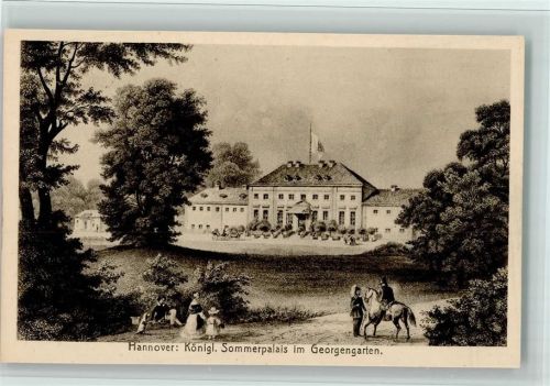Hannover Königl. Sommerpalais im Georgengarten