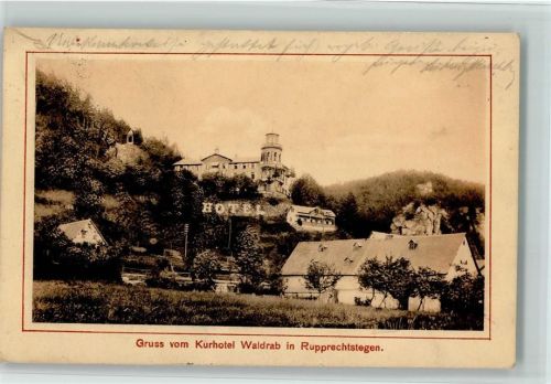 Rupprechtstegen 1909 Kurhotel Waldrab