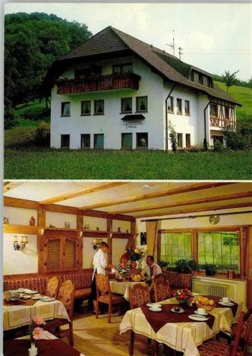 Glottertal Landhaus Kreuz Innenaufnahme Frühstückszimmer 2-Bildaufnahme