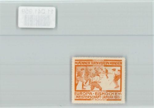 Männer Turnverein München - Europa Eishockey Meisterschaft 1913 - Sport