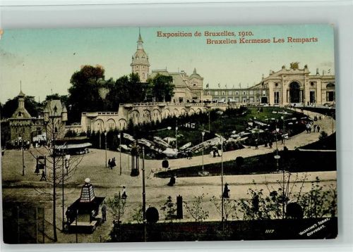 Valetine Serie 1117 - Exposition 1910 - Kermesse