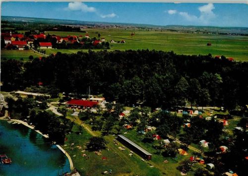 Buxheim Luftaufnahme Campingplatz am See