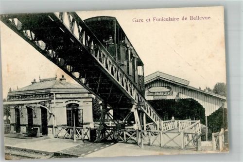 Meudon Bahnhof Bergbahn Funiculaire de Bellevue