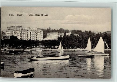 Ouchy Palace Beau Rivage Ruderboote