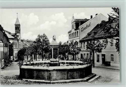 Lichtenberg Kriegerdenkmal Brunnen