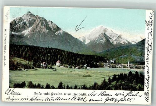 Igls 1903 Adelskorrespondenz