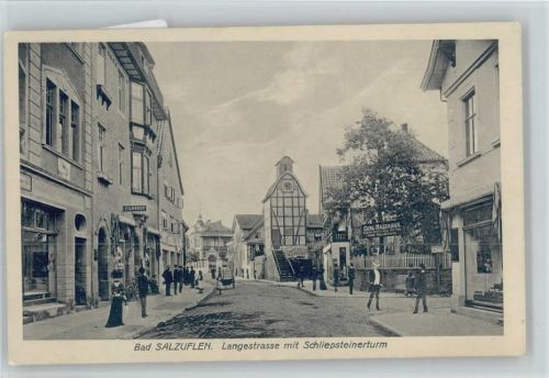 Bad Salzuflen Langestrasse Schliepsteinerturm ex Sammlung Busse