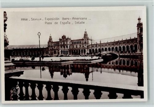 Sevilla Spanischer Platz Ausstellung Iberien- Amerika