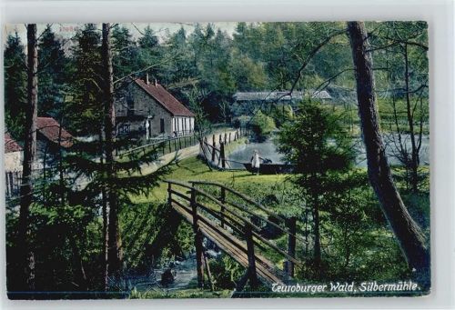 Leopoldstal Waldgaststätte Pension Silbermühle ex Sammlung Busse