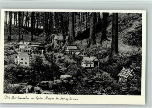 Ihringshausen 1950 Die Märchenmühle AK