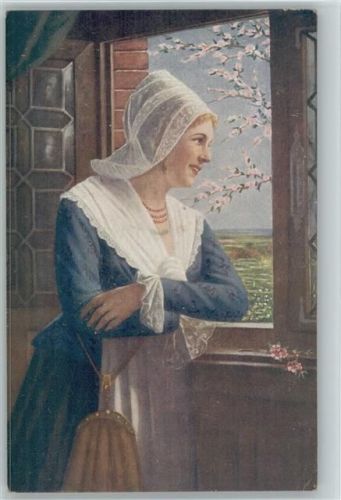 Künstler E. Anders - Trachten - Handtasche - Geldbeutel -