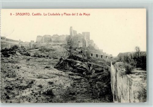 Sagunt Burgruine Zitadelle und Platz des zweiten Mai