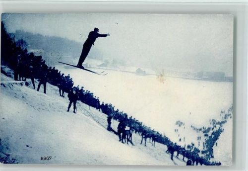 St. Moritz 1910 Verlag Wehrli 8967 - Skischanze und Sprung