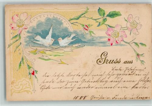 1904 Reliefdruck AK