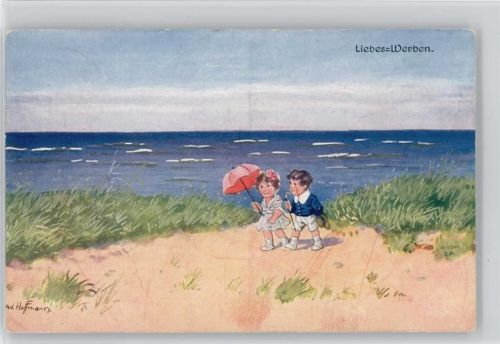 Nr. 5211 - Liebes Werben - Kinderpoesie - Sonnenschirm -