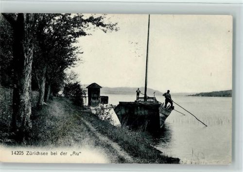 Au ZH Zürichsee bei der Au