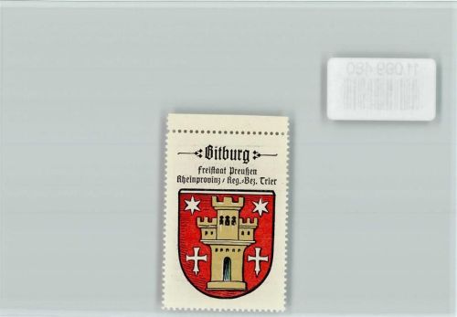 Bitburg Vignette Wappen Kaffee Hag ca 1920-1940