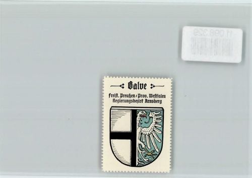 Balve Vignette Wappen Kaffee Hag ca 1920-1940