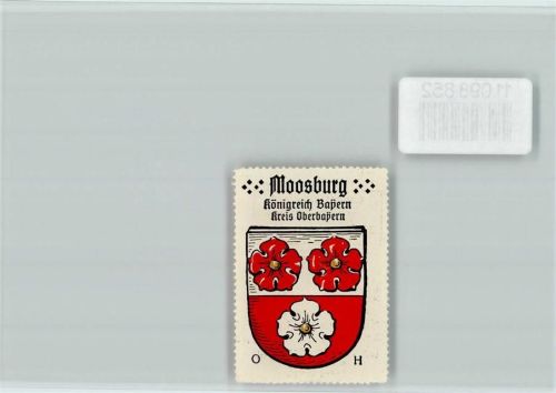 Moosburg Vignette Wappen Kaffee Hag ca 1920-1940