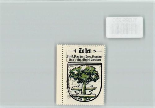 Zossen Vignette Wappen Kaffee Hag ca 1920-1940