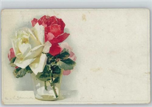 1923 Rosenblüten im Glas - Meissner & Buch Serie 2232
