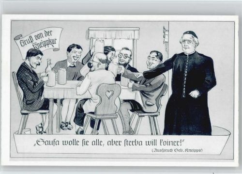 W3422 Bad Lauterberg im Harz Kneipp Heilbad - Bier - Auspruch von Kneipp Kur