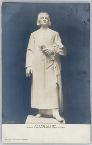 Denkmal in Weimar Foto AK