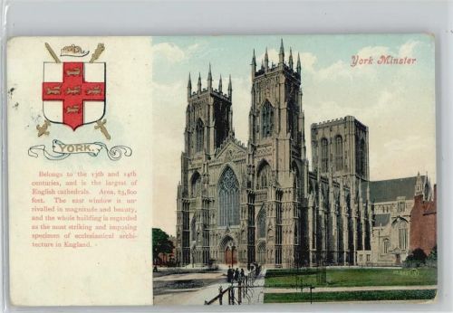 York Minster - 1908 AK