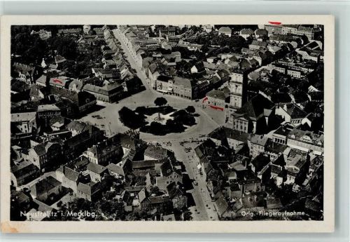 Neustrelitz Luftaufnahme Gesamtansicht