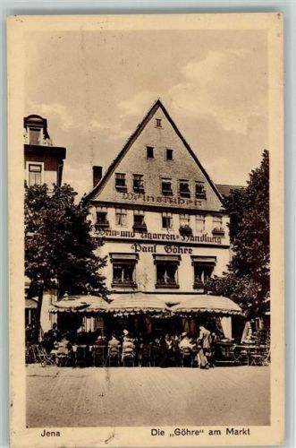 Jena Die Göhre am Markt Weinstube