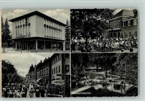 Bad Wörishofen Modehaus Wagner Kurhaus Kurpromenade Wassertretplatz 4-Bildaufnahme
