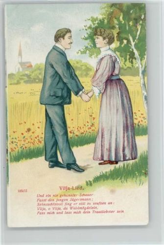 Serie 105-11 - Vilja-Lied ca 1908 AK