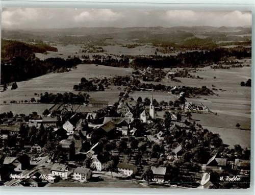 Opfenbach Luftaufnahme Gesamtansicht Foto W. Roeßler
