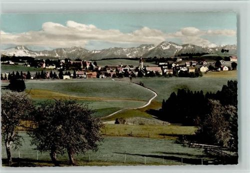 Scheidegg Blick nach Scheidegg