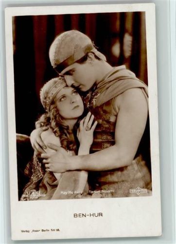 Mae Mc Avoy Ramon Novarro Verlag Ross Ben Hur