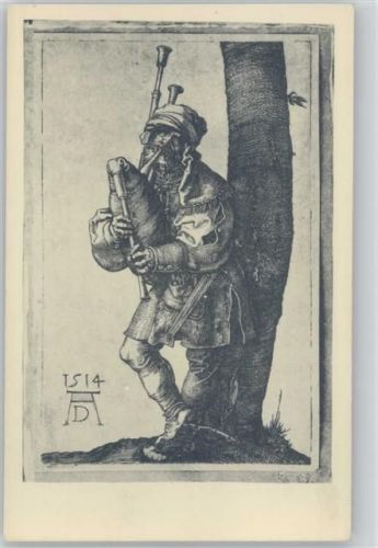 Serie No 347 - Der Dudelsackpfeifer - ca 1900 AK