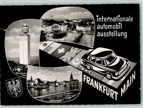 Frankfurt Automobil Ausstellung 1964