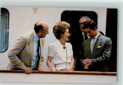 Prince Charles in New York mit Nancy Reagan