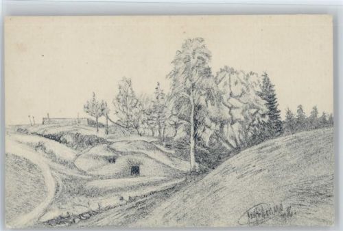 Nr. 12 - Stellen bei Kalnischki - Zeichnung