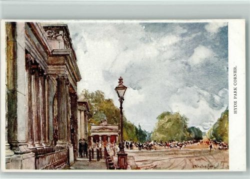 London Hyde Park Corner sign. Rapco Postcard Series Nr. 3000