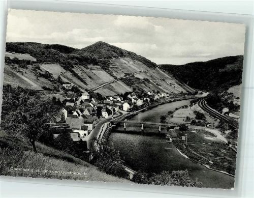 Obernhof Ortsansicht und Goethepunkt