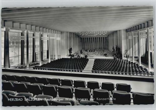 Bad Salzuflen Konzerthalle Innenaufnahme ex Sammlung Busse