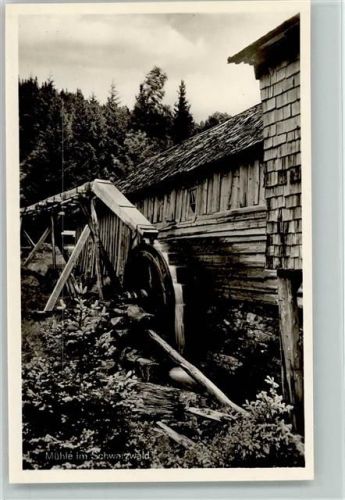 Wassermühle Foto ca 1970 AK